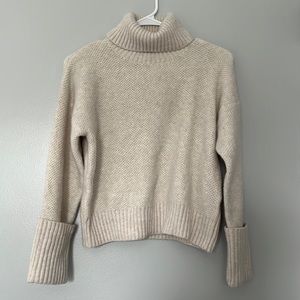 Beige Turtleneck Sweater, New with tags, never worn